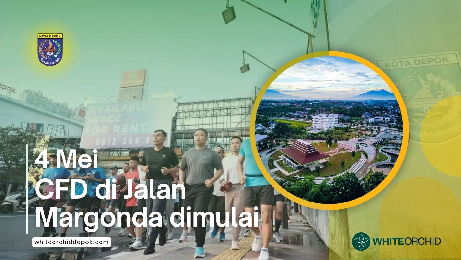 Rencana Jalur CFD di Jalan Margonda