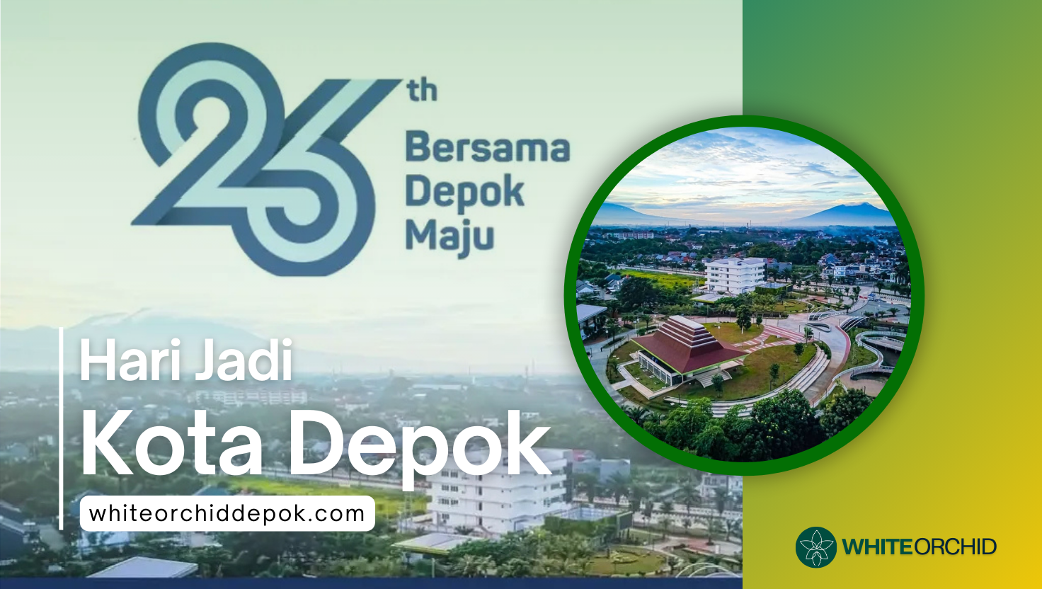 Daftar Rangkaian Perayaan Hari Jadi ke-26 Kota Depok Tahun Ini