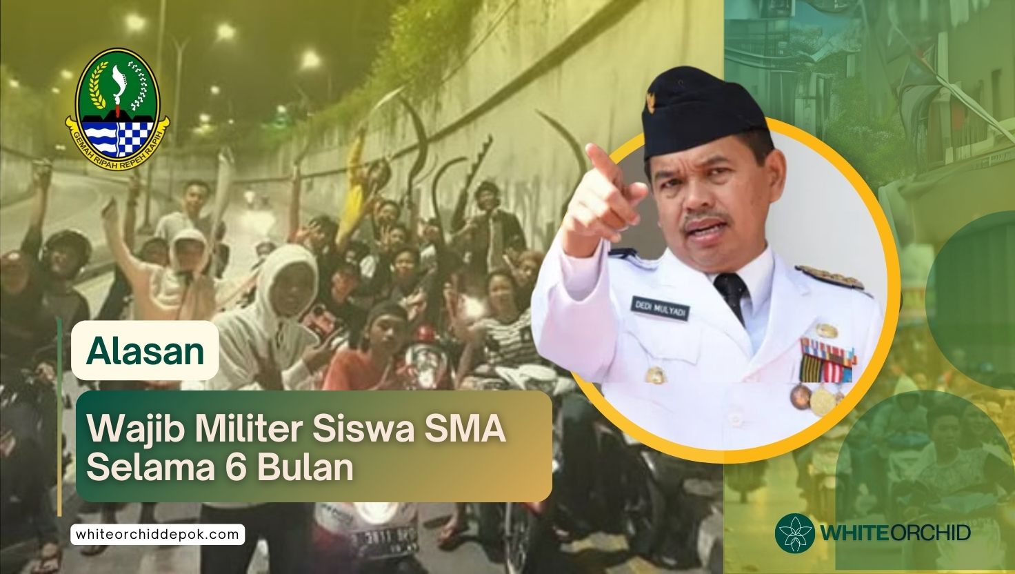 Alasan Dedi Mulyadi terapkan 6 Bulan Wamil Bagi Siswa SMG