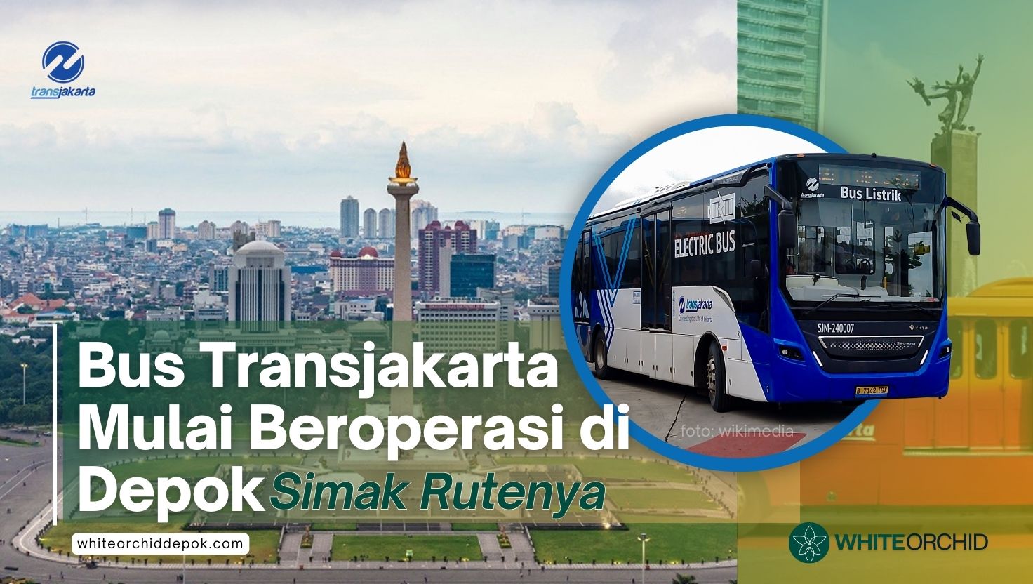 Bus Transjakarta Mulai Beroperasi di Depok, Simak Rutenya